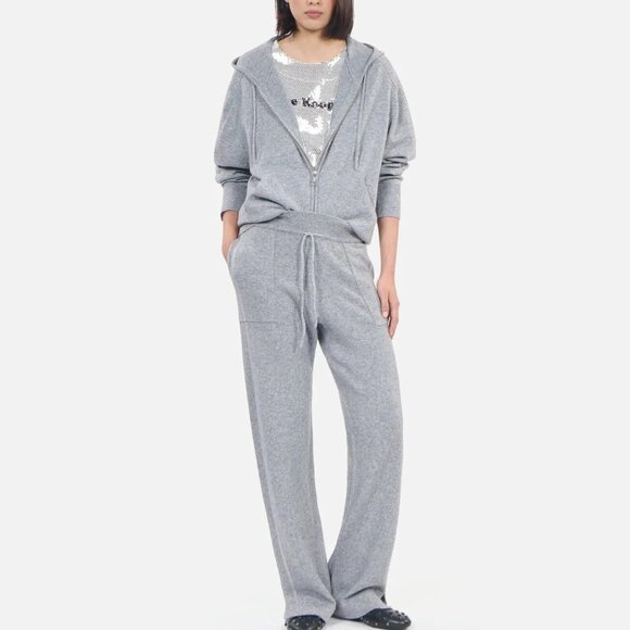 The Kooples Cashmere & Wool Hoodie & Sweatpant Set - Picture 1 of 14